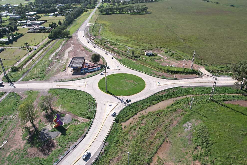 San Francisco: Fabián López recorrió la nueva intersección de las rutas 19 y 158